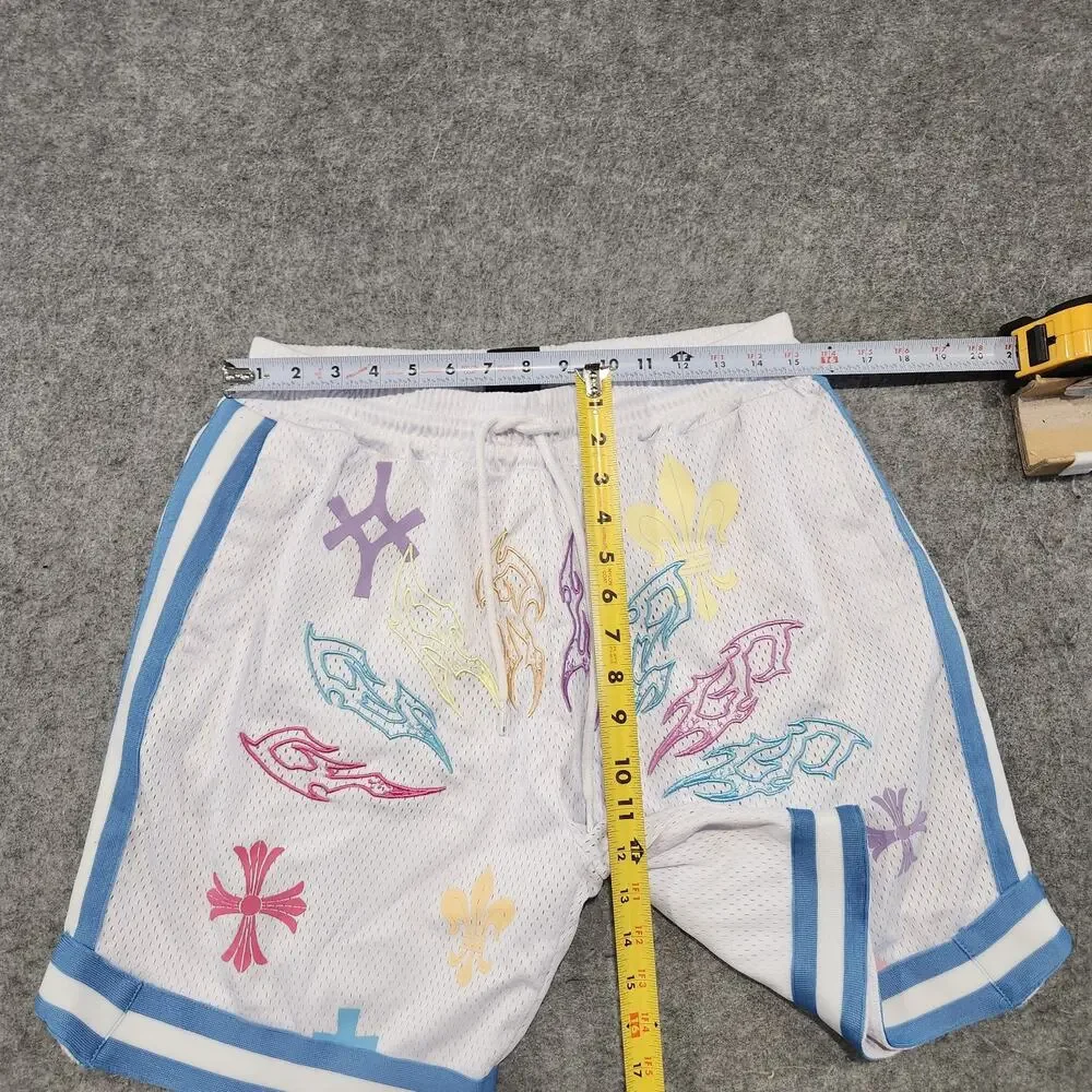 Smoke Rise‎ Mens M Medium Embroidered Streetwear Basketball Athletic Shorts